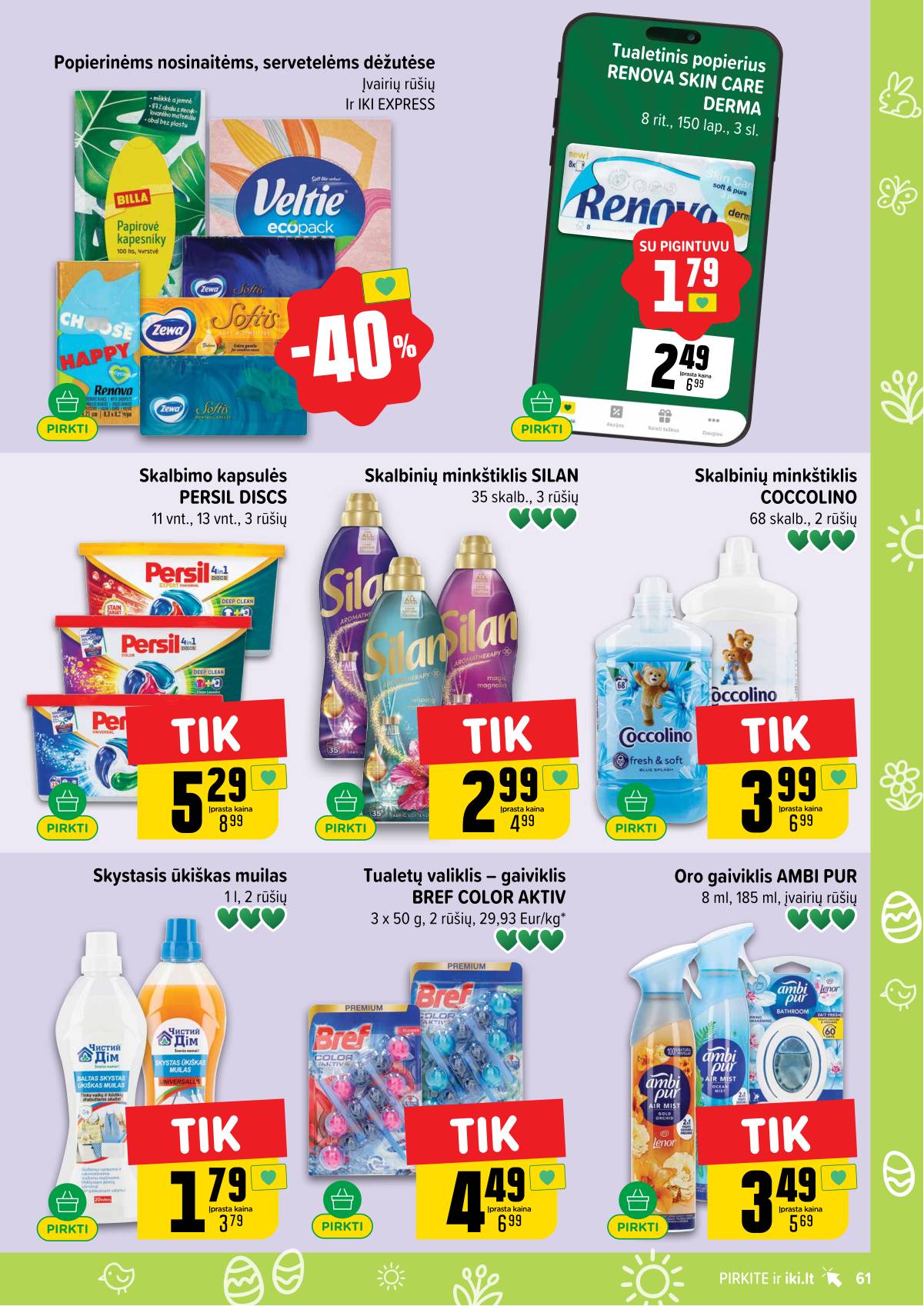 Iki - IKI akcijų leidinys 61 puslapis