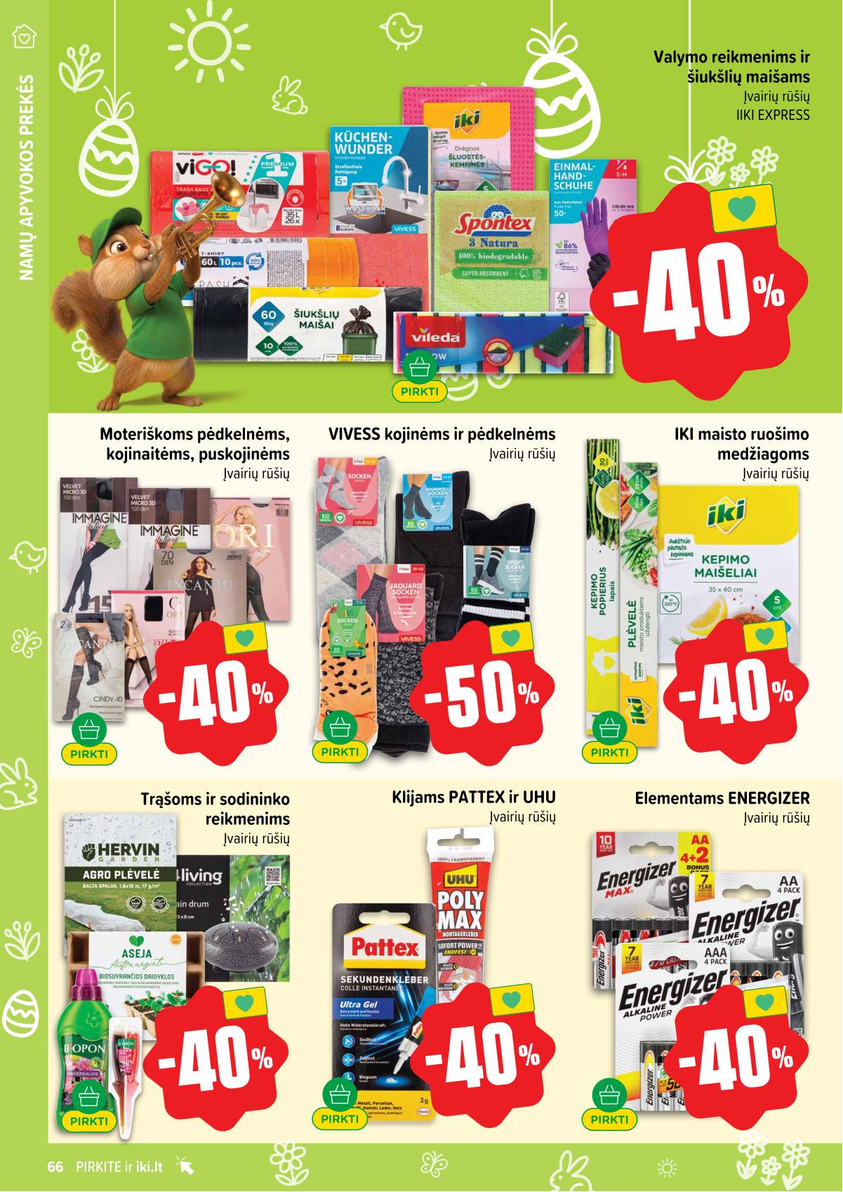 Iki - IKI akcijų leidinys 66 puslapis