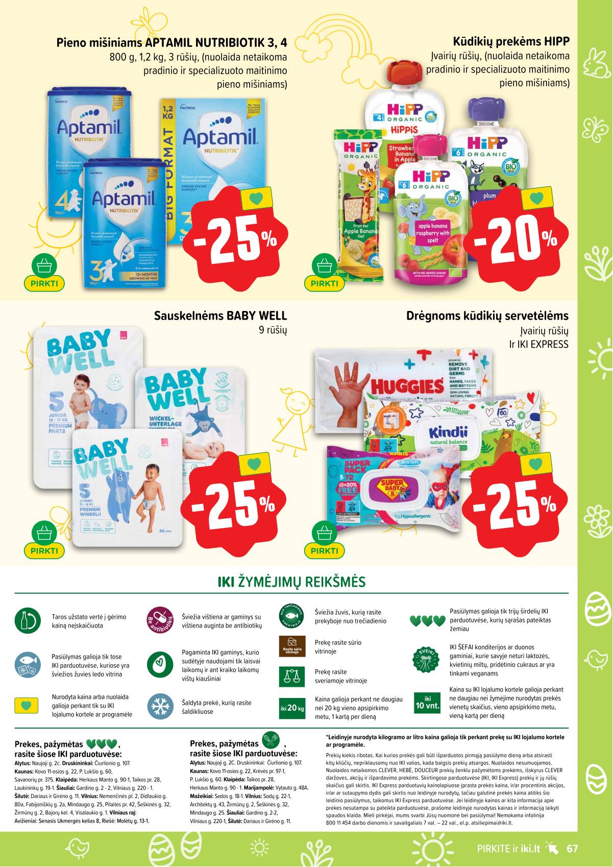 Iki - IKI akcijų leidinys 67 puslapis