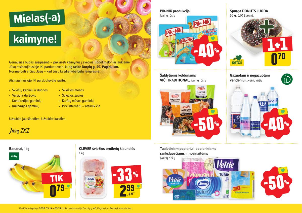 Iki - Specialūs pasiūlymai IKI Pagiriai parduotuvės klientams 2 puslapis
