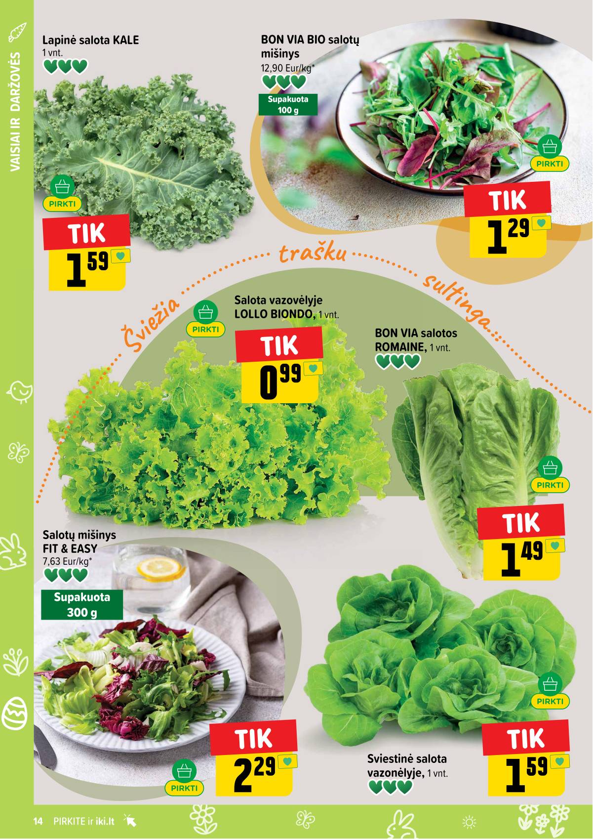 Iki - IKI Kainų leidinys Nr. 13 14 puslapis