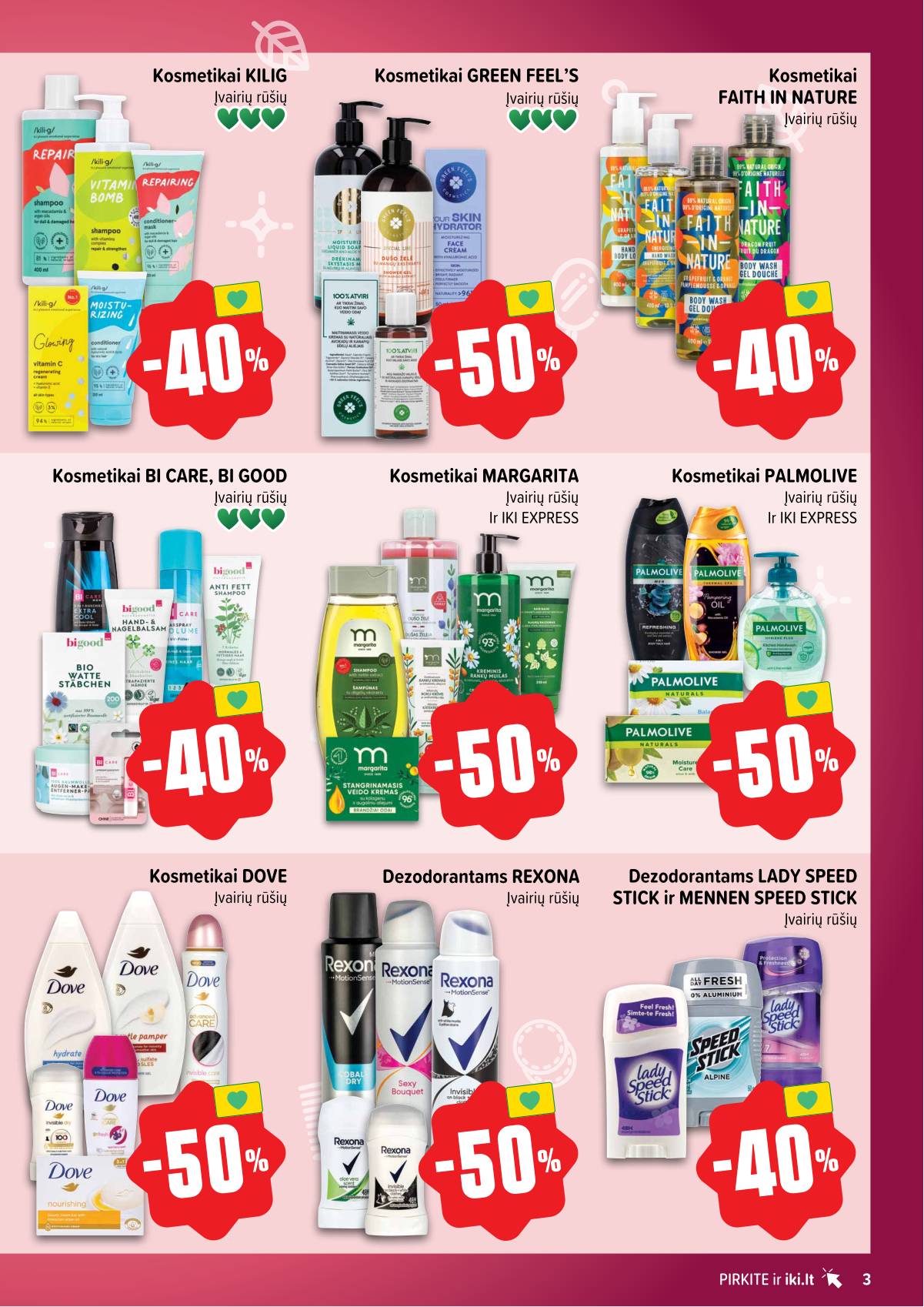 Iki - Grožio fiesta 3 puslapis