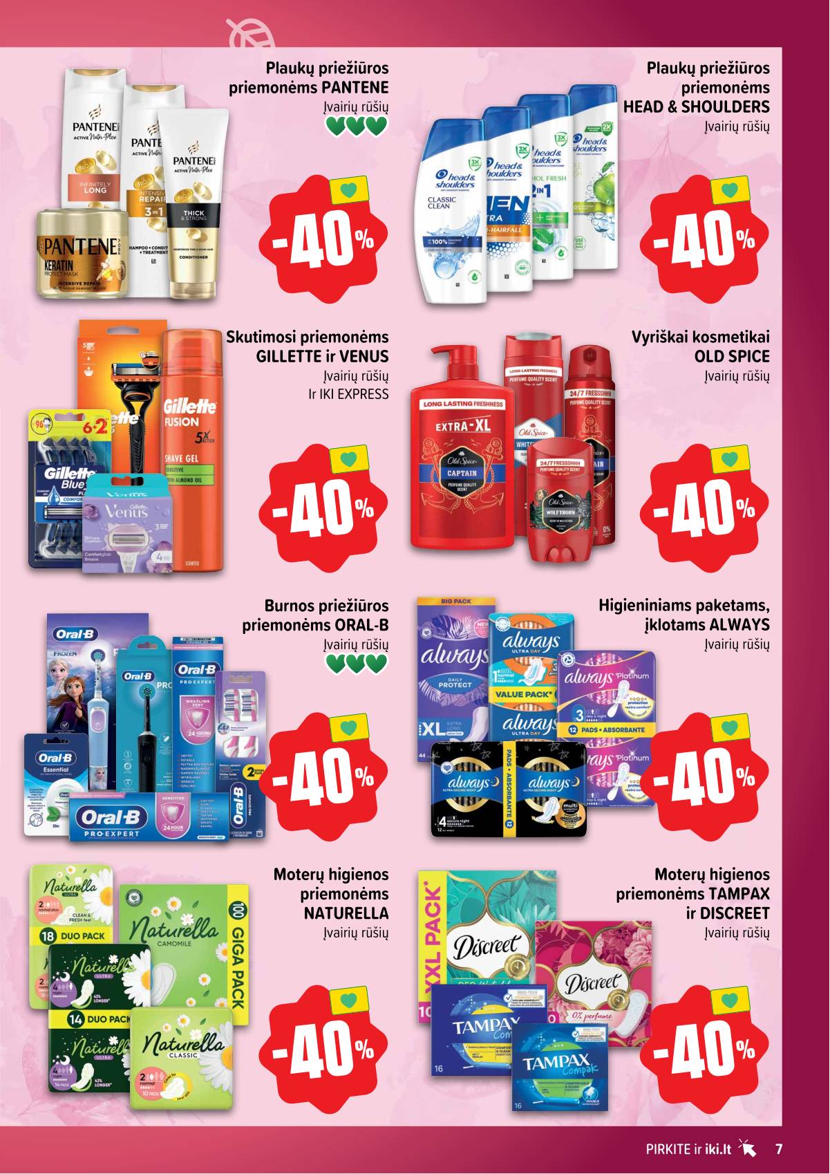 Iki - Grožio fiesta 7 puslapis