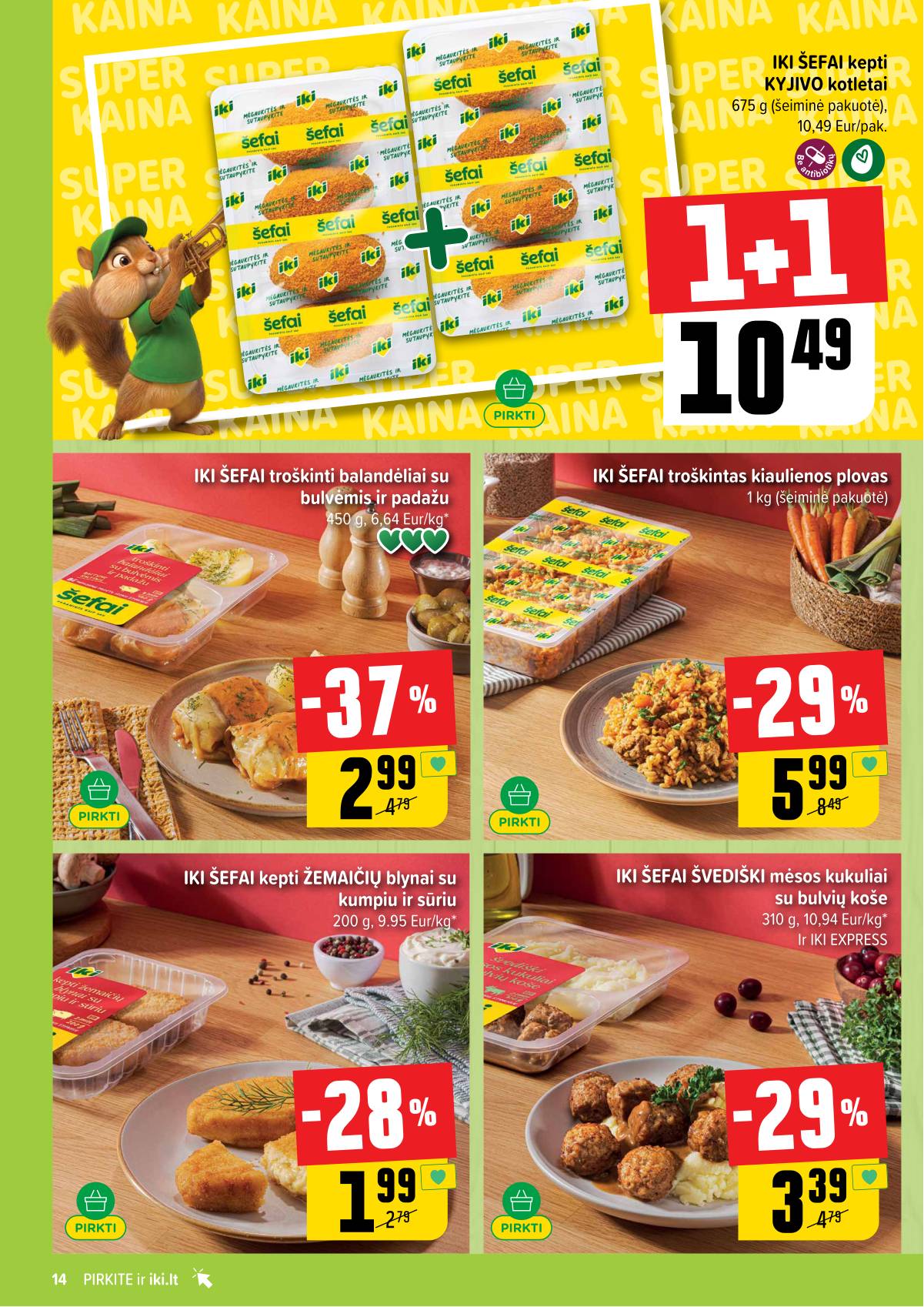 Iki - IKI akcijų leidinys 14 puslapis