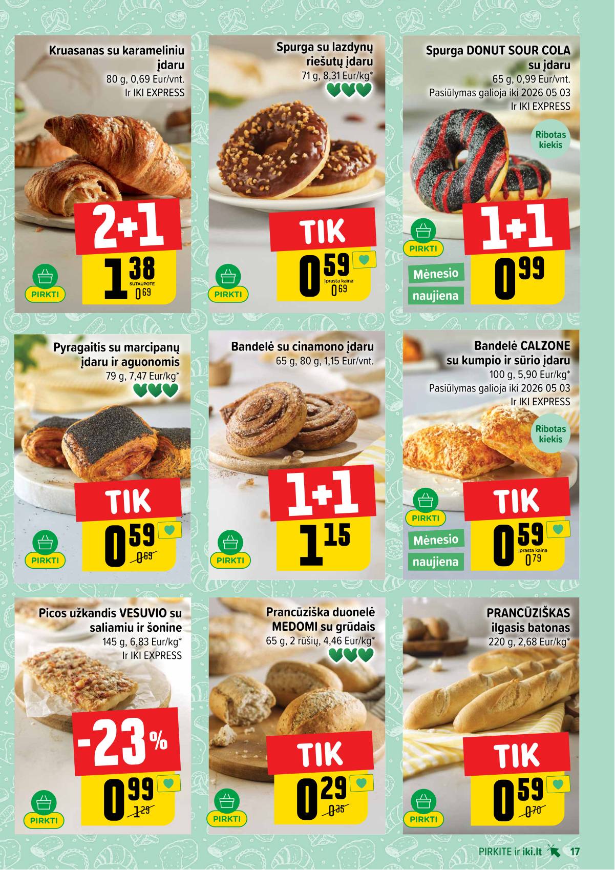 Iki - IKI akcijų leidinys 17 puslapis