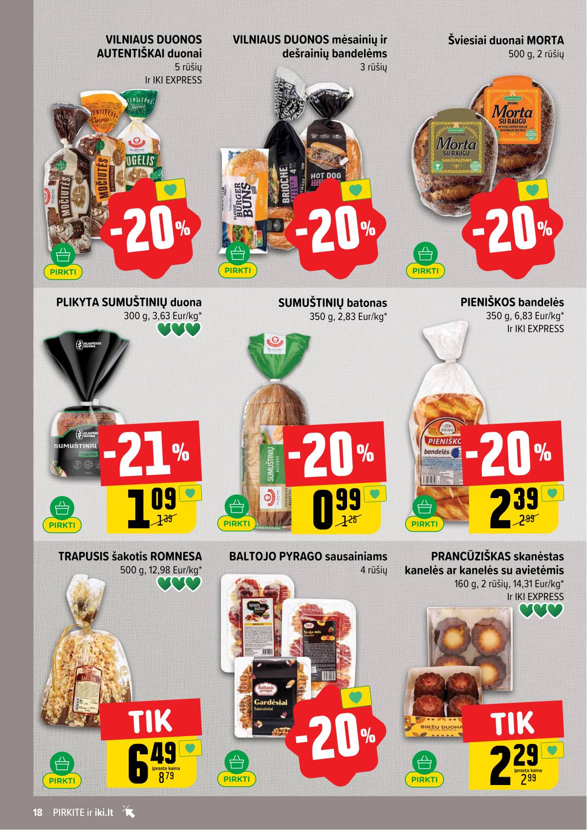 Iki - IKI akcijų leidinys 18 puslapis