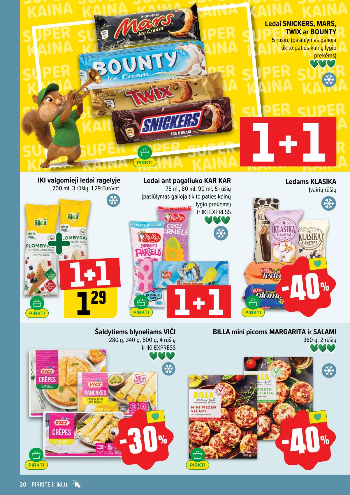 Iki - IKI akcijų leidinys 20 puslapis