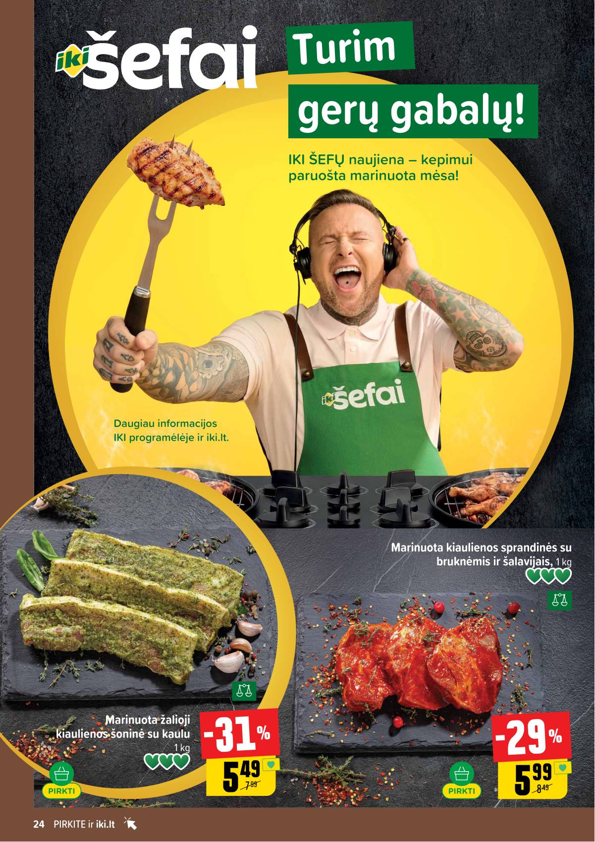 Iki - IKI akcijų leidinys 24 puslapis