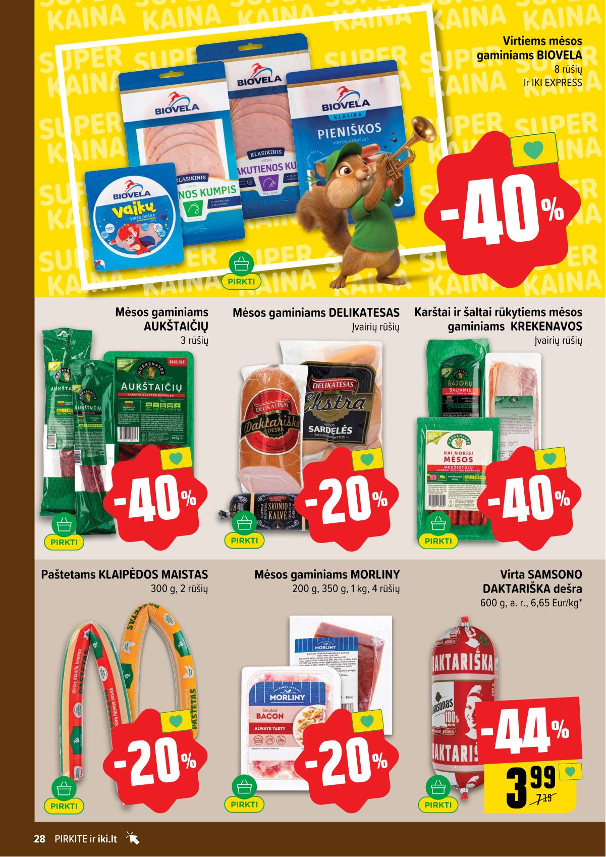 Iki - IKI akcijų leidinys 28 puslapis