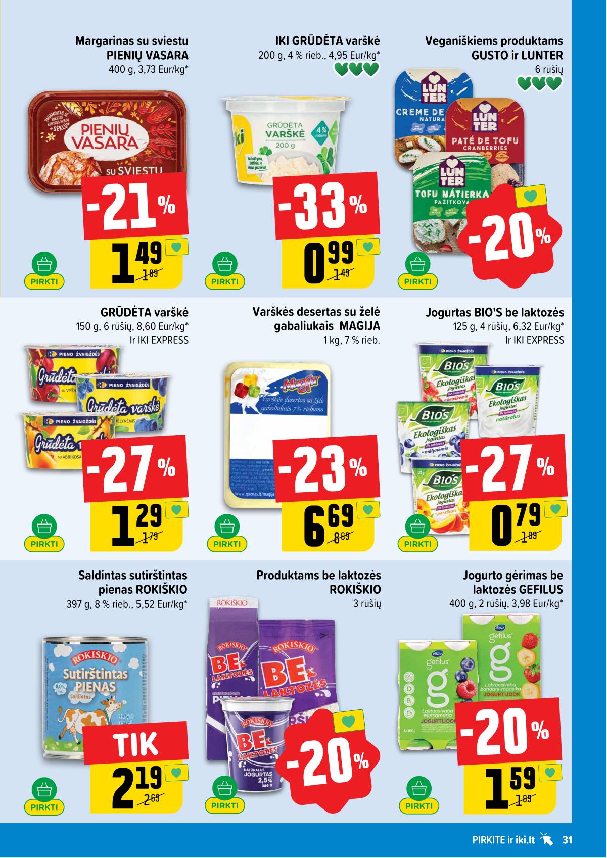 Iki - IKI akcijų leidinys 31 puslapis