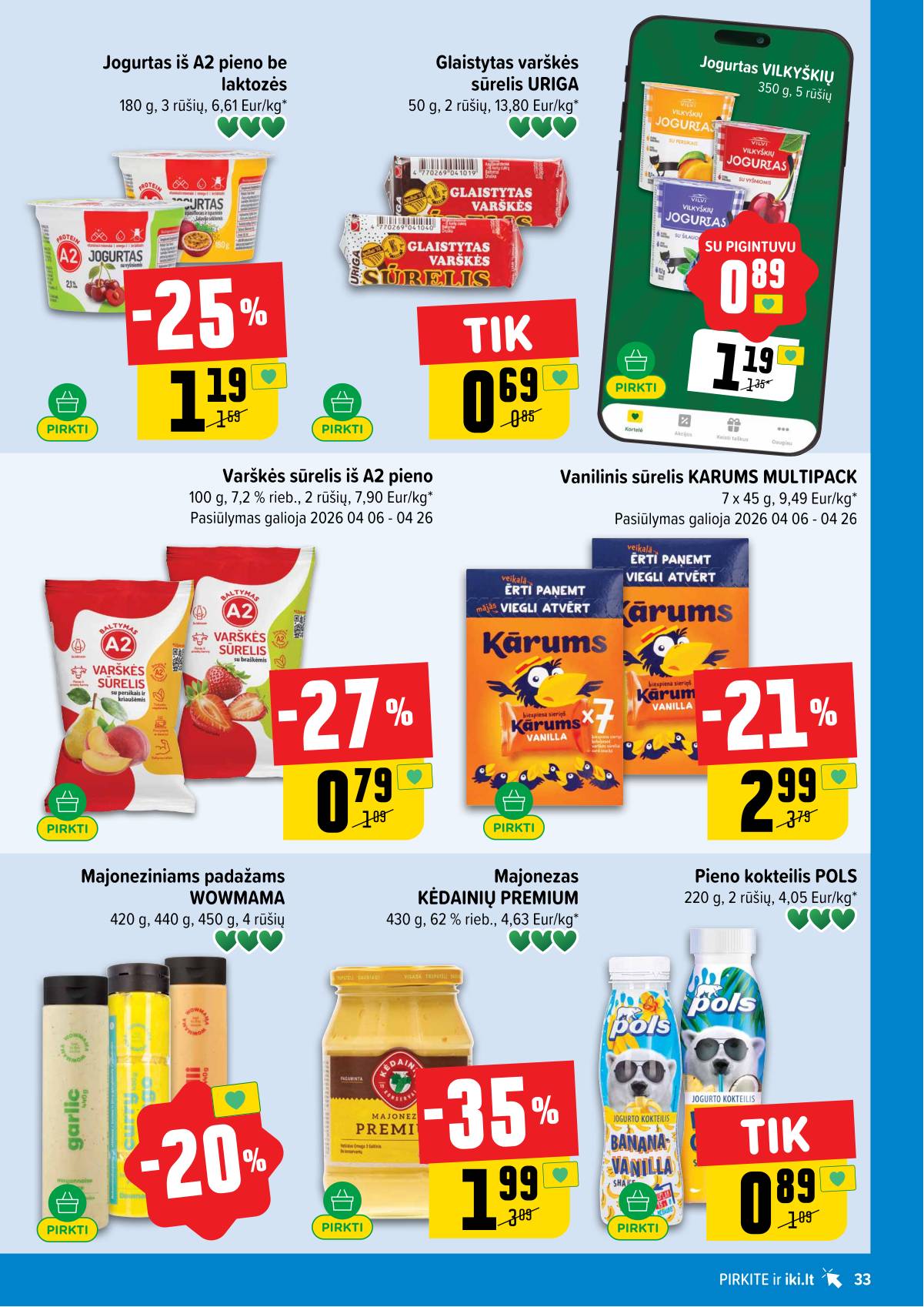 Iki - IKI akcijų leidinys 33 puslapis