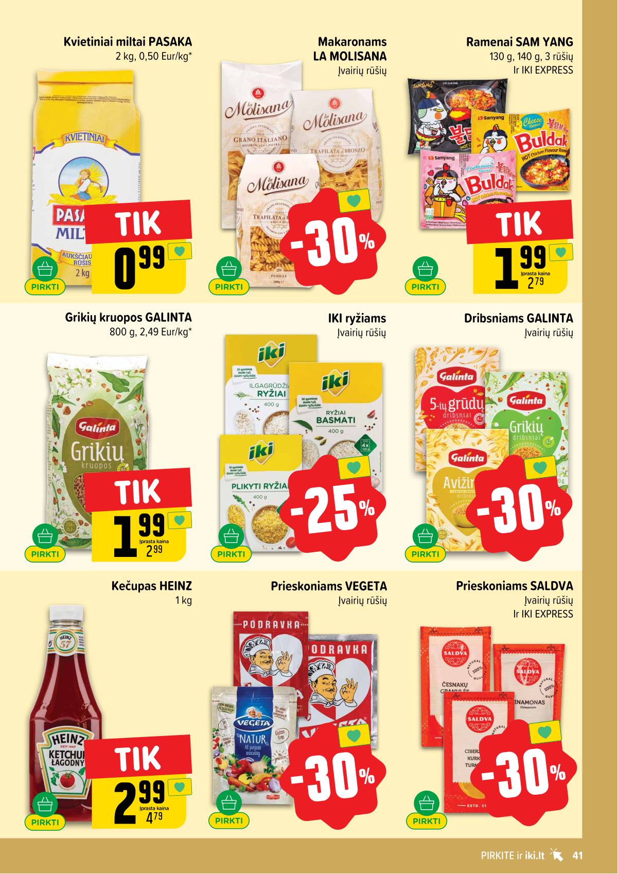 Iki - IKI akcijų leidinys 41 puslapis