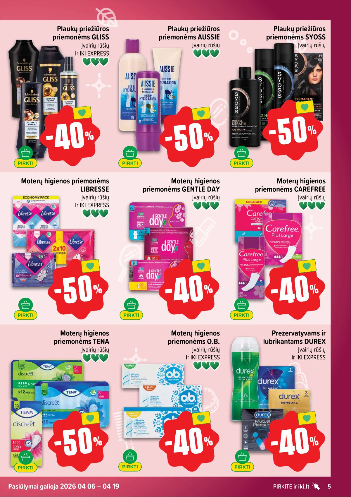 Iki - IKI akcijų leidinys 5 puslapis