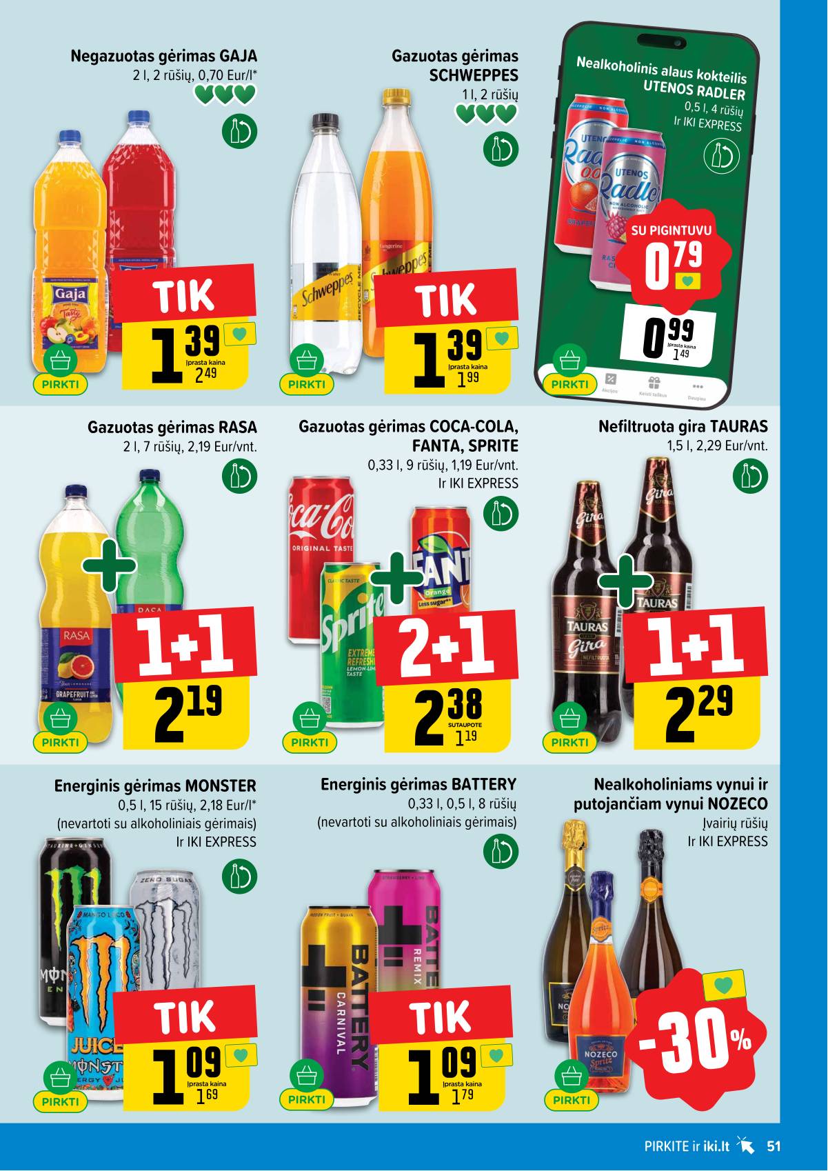 Iki - IKI akcijų leidinys 51 puslapis