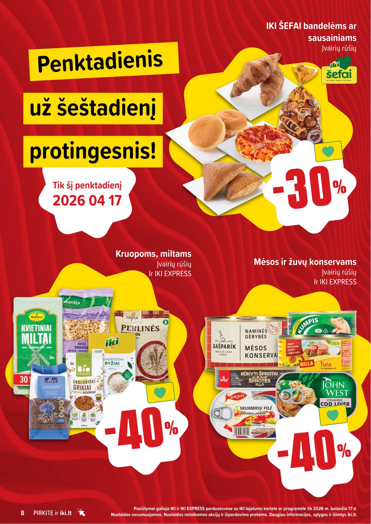 Iki - IKI akcijų leidinys 8 puslapis