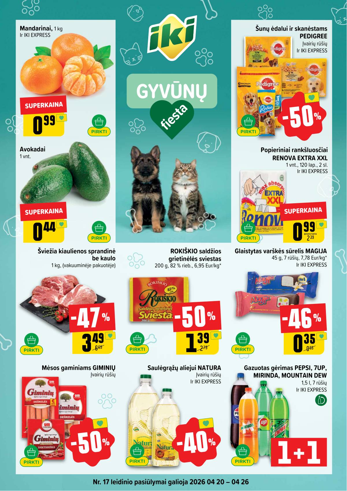 Iki - IKI akcijų leidinys 1 puslapis