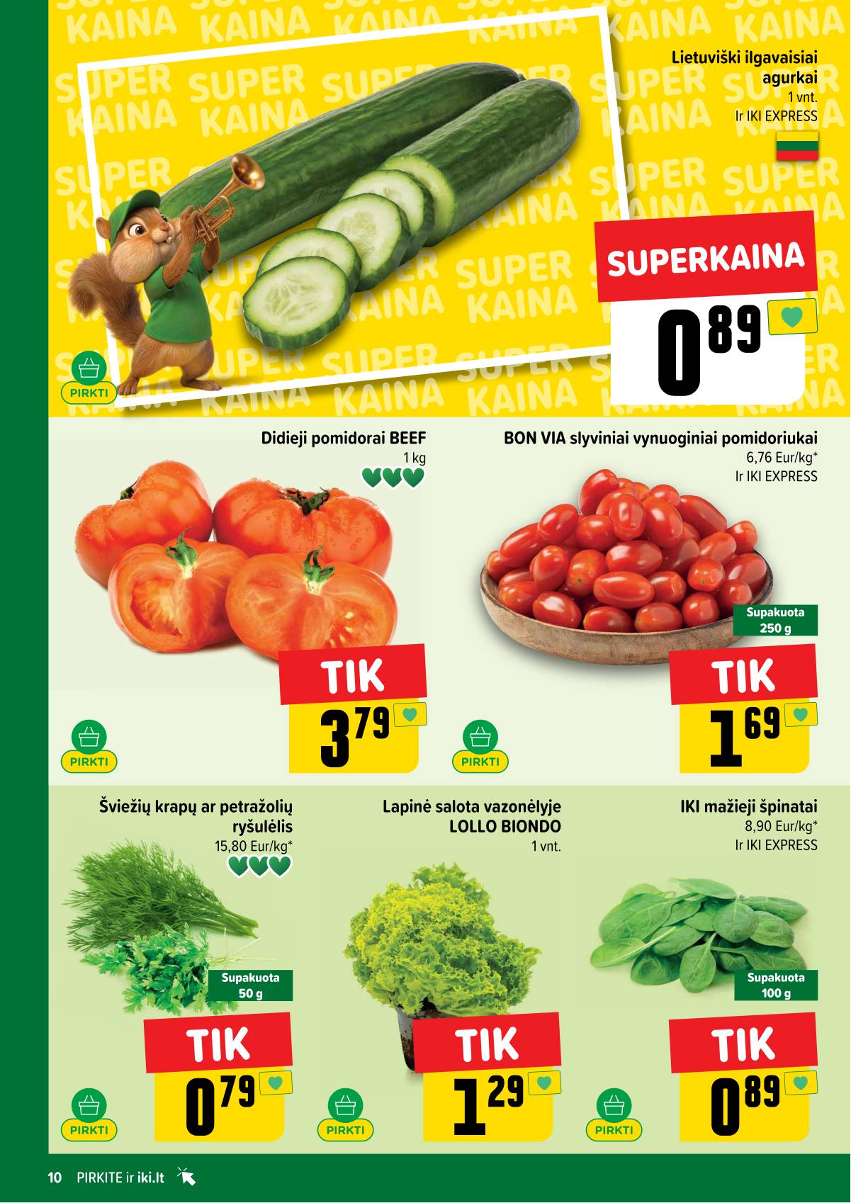 Iki - IKI akcijų leidinys 10 puslapis