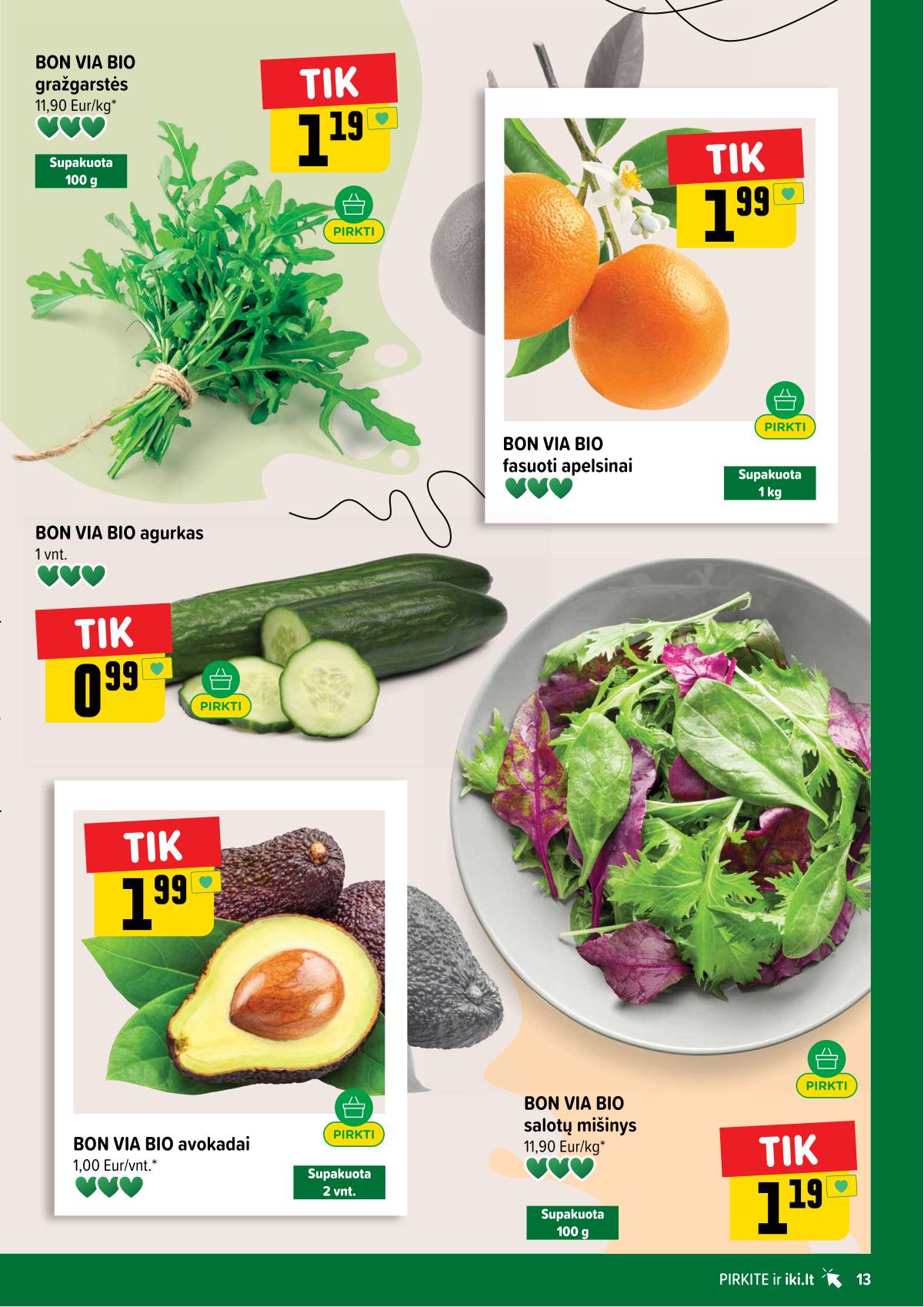 Iki - IKI akcijų leidinys 13 puslapis