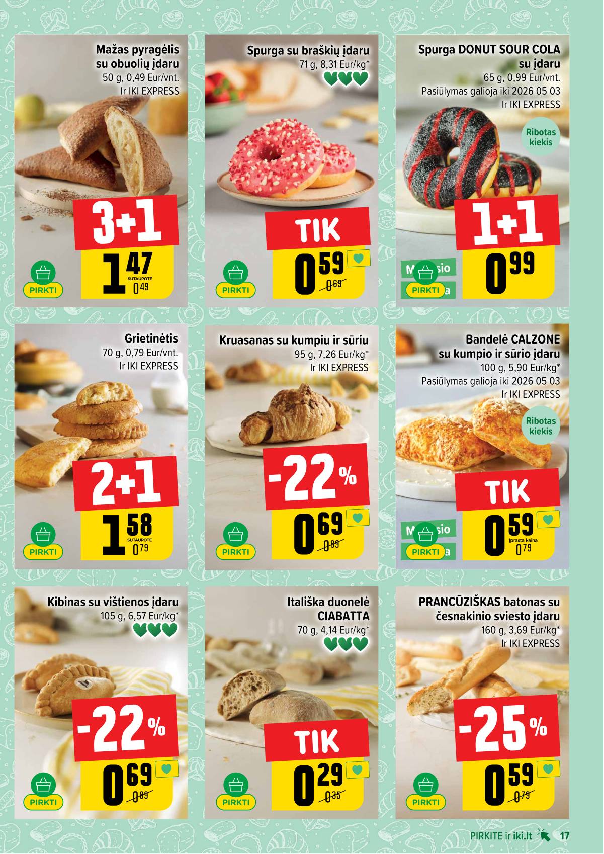 Iki - IKI akcijų leidinys 17 puslapis