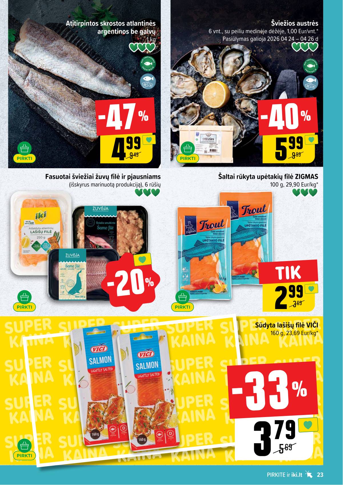 Iki - IKI akcijų leidinys 23 puslapis