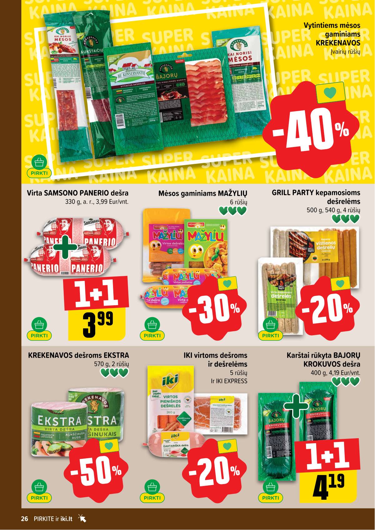 Iki - IKI akcijų leidinys 26 puslapis