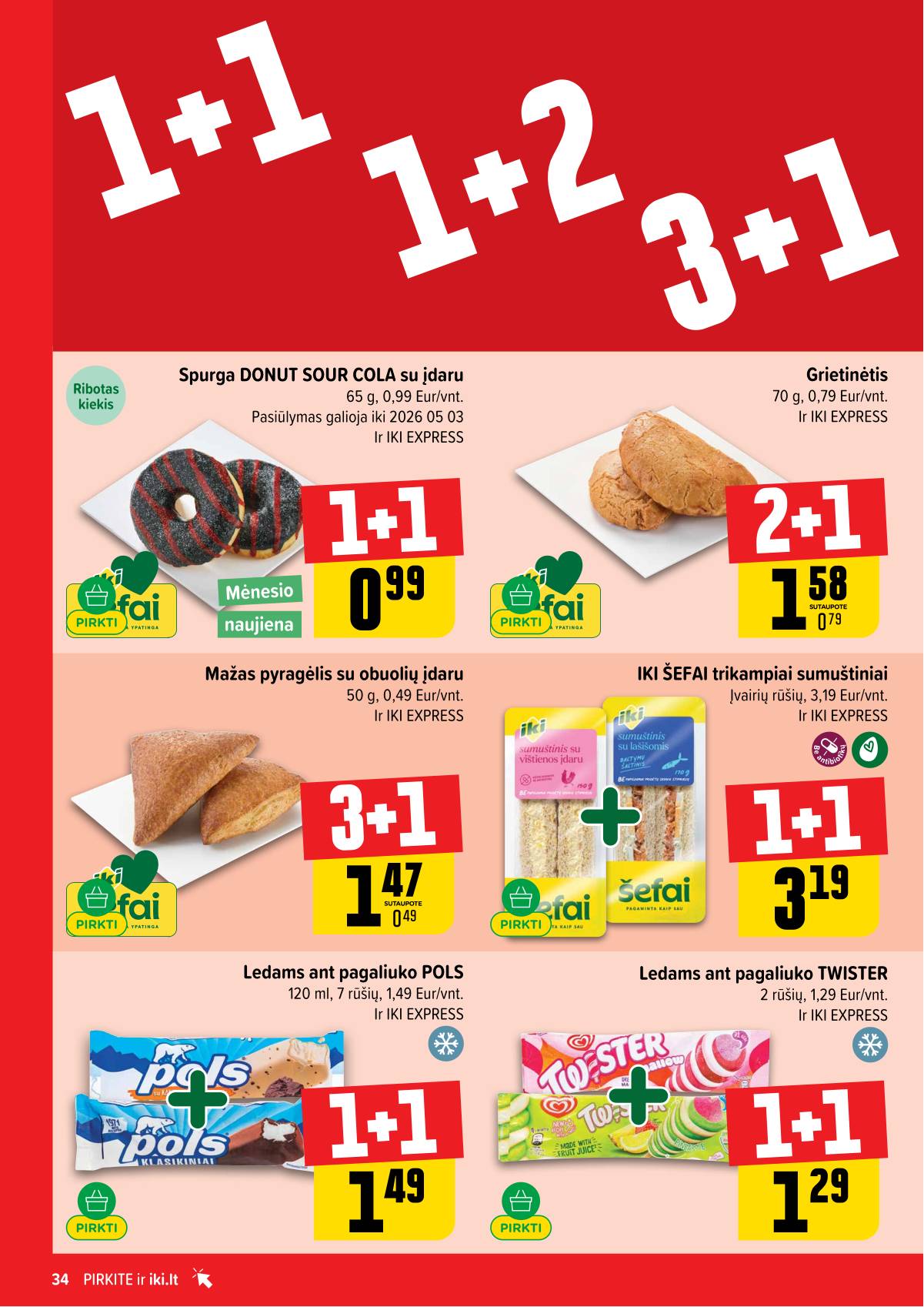 Iki - IKI akcijų leidinys 34 puslapis