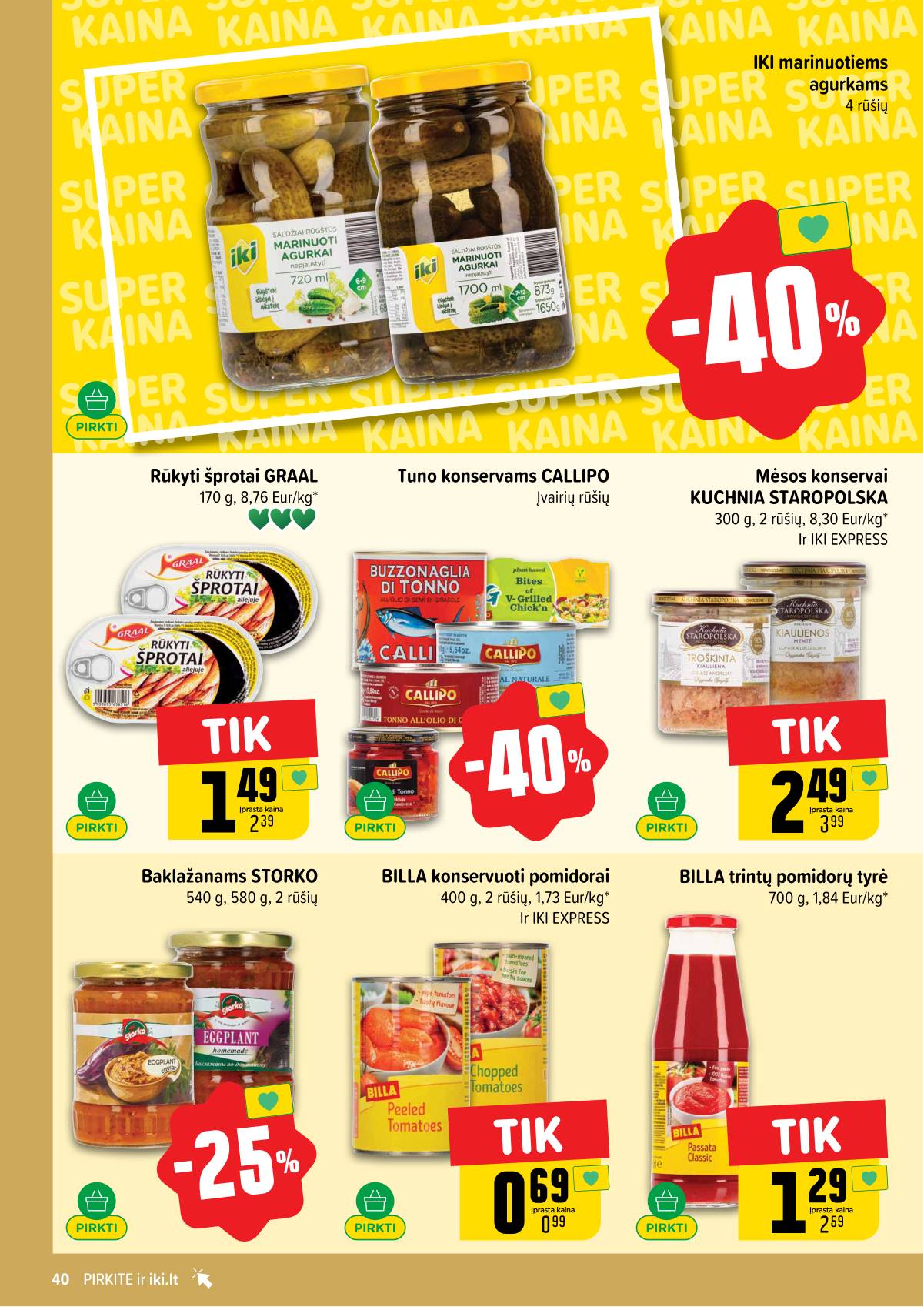 Iki - IKI akcijų leidinys 40 puslapis