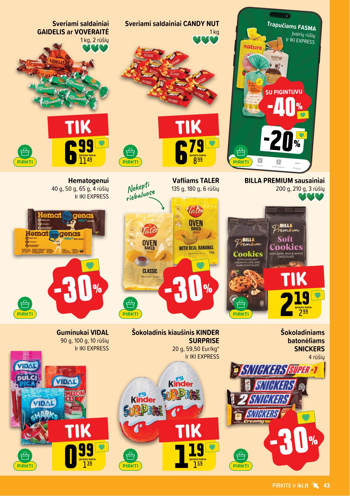 Iki - IKI akcijų leidinys 43 puslapis