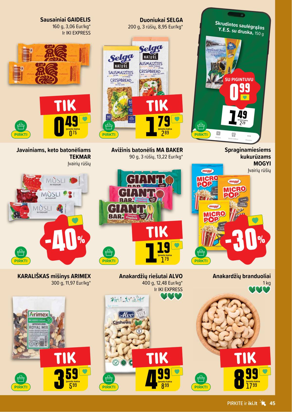 Iki - IKI akcijų leidinys 45 puslapis