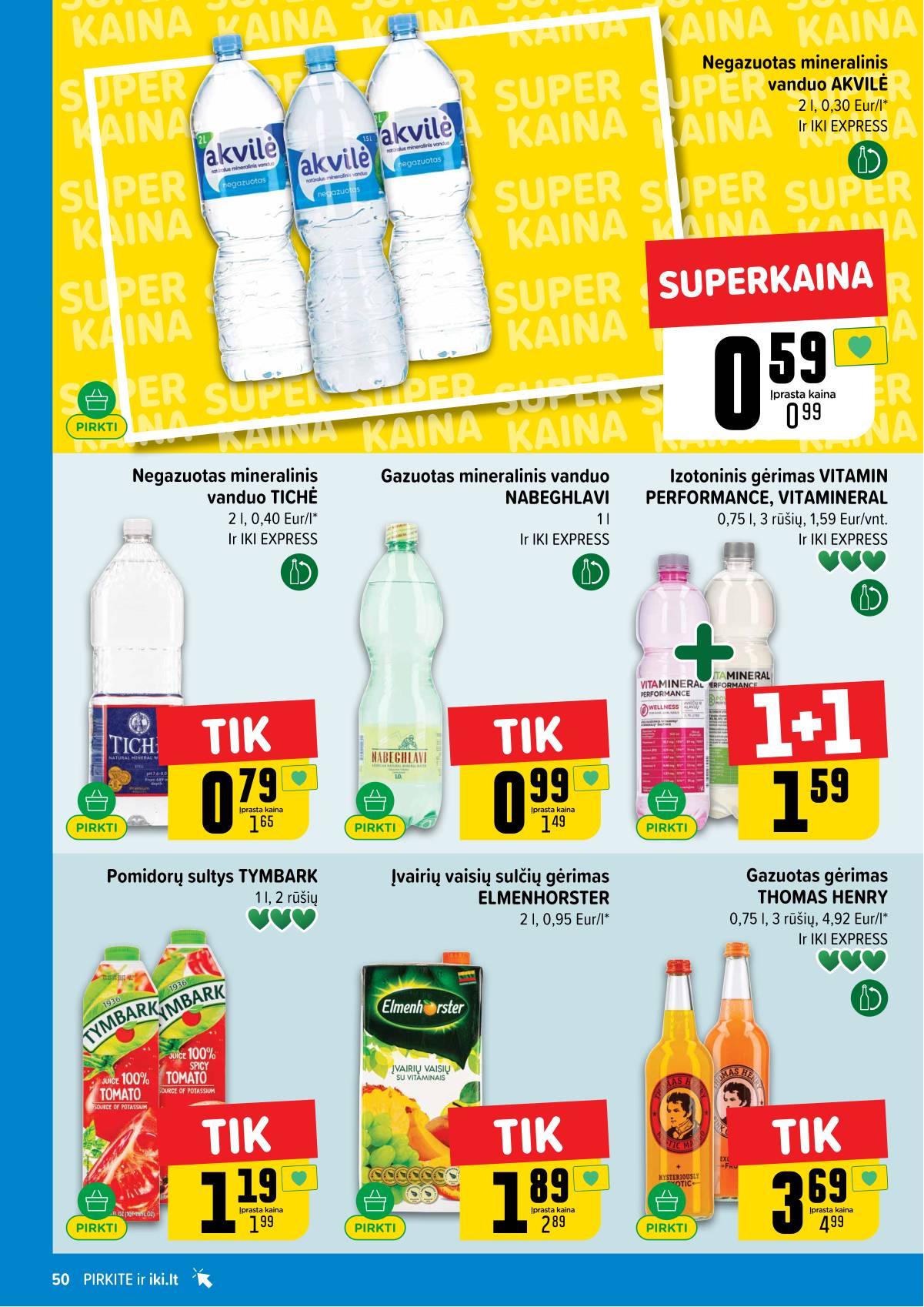 Iki - IKI akcijų leidinys 50 puslapis