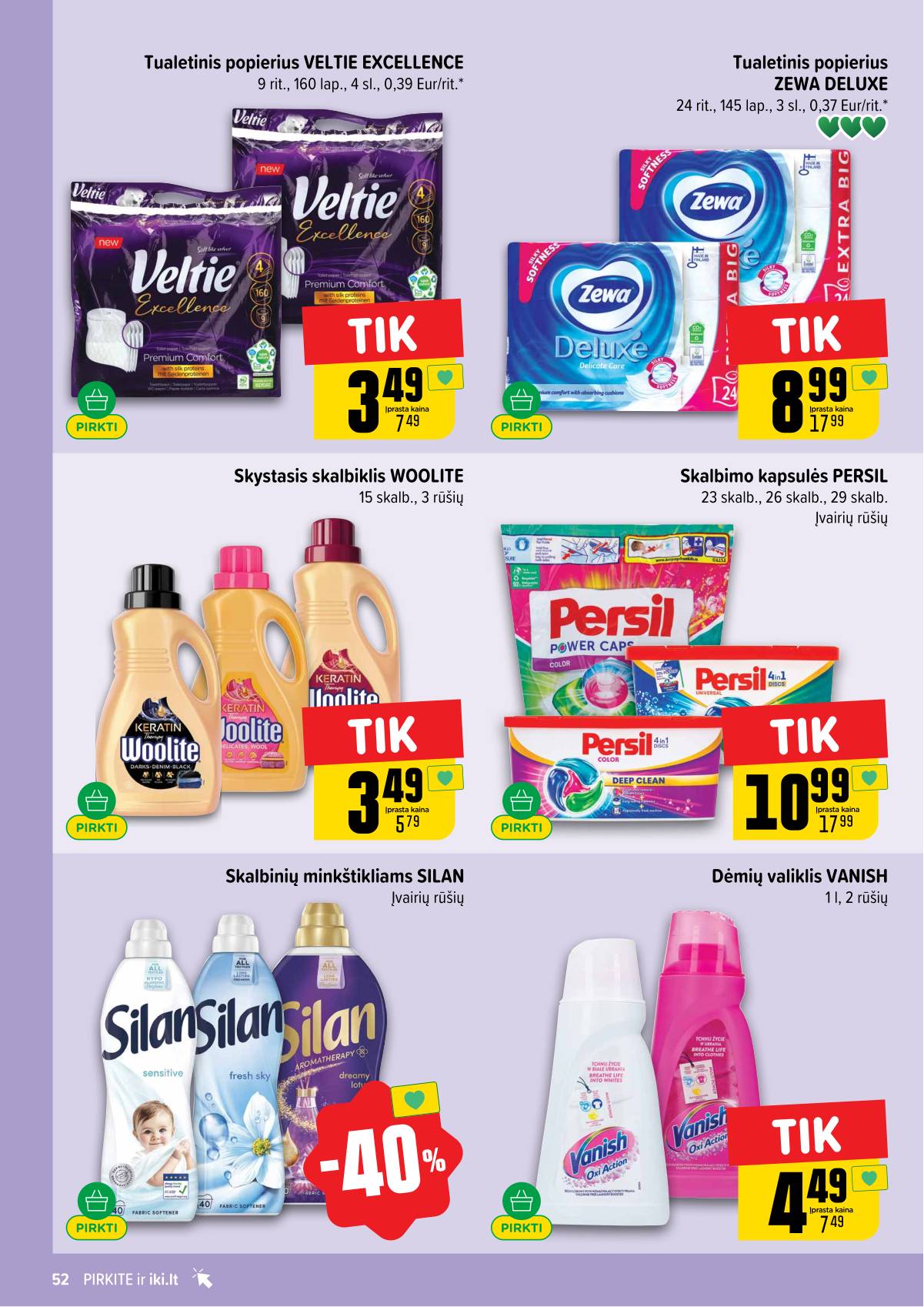 Iki - IKI akcijų leidinys 52 puslapis