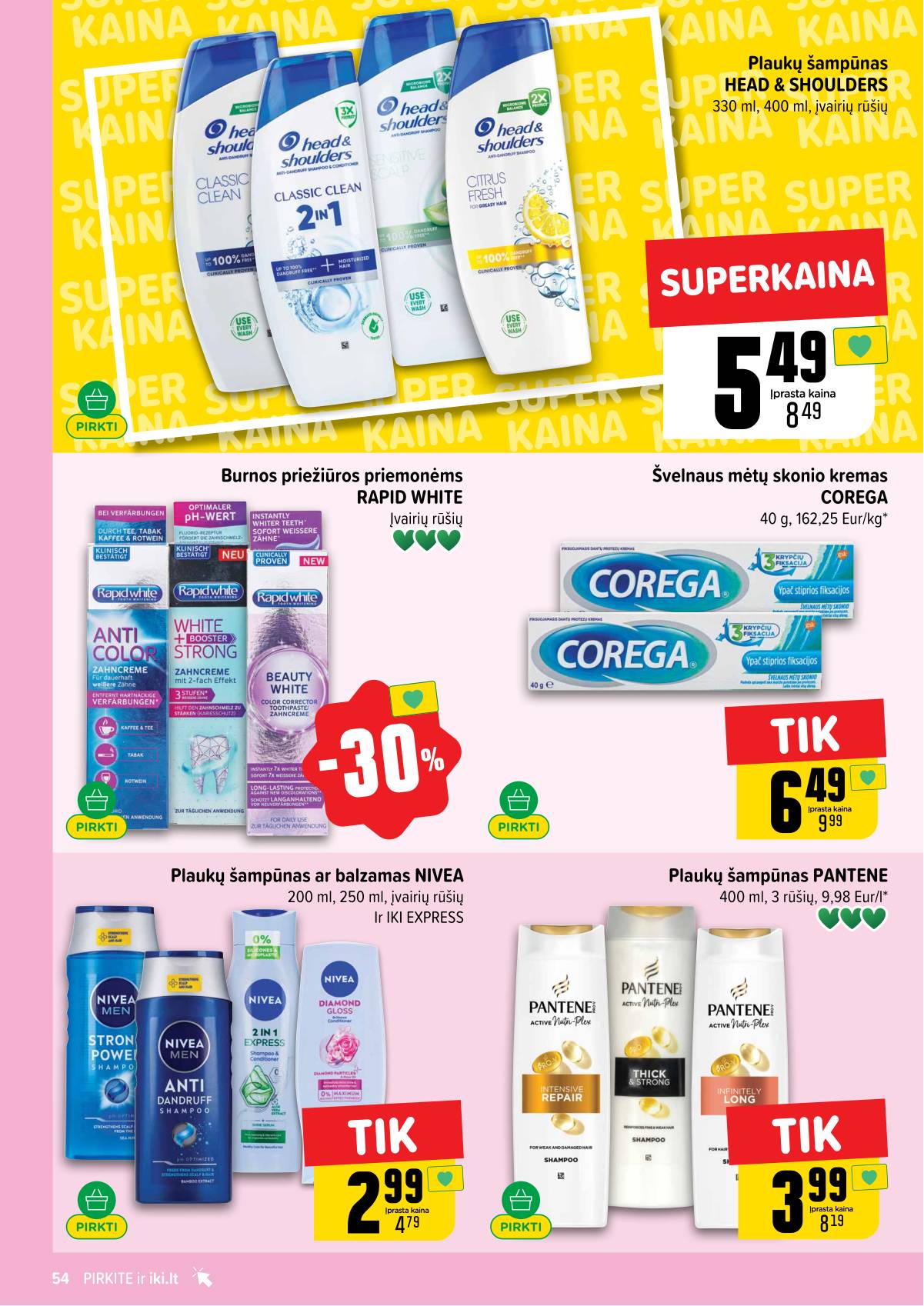 Iki - IKI akcijų leidinys 54 puslapis