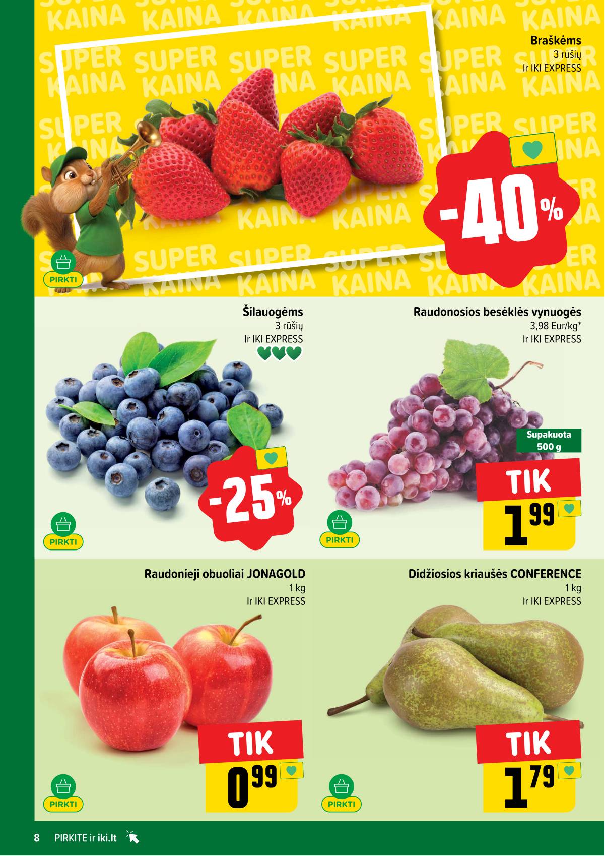 Iki - IKI akcijų leidinys 8 puslapis