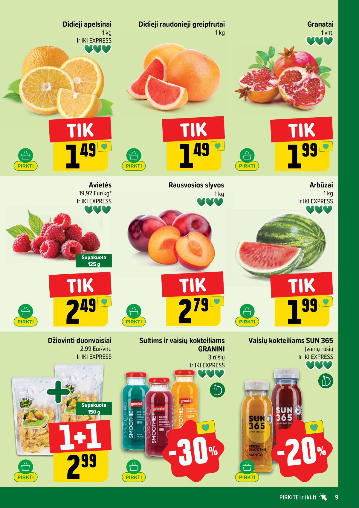 Iki - IKI akcijų leidinys 9 puslapis