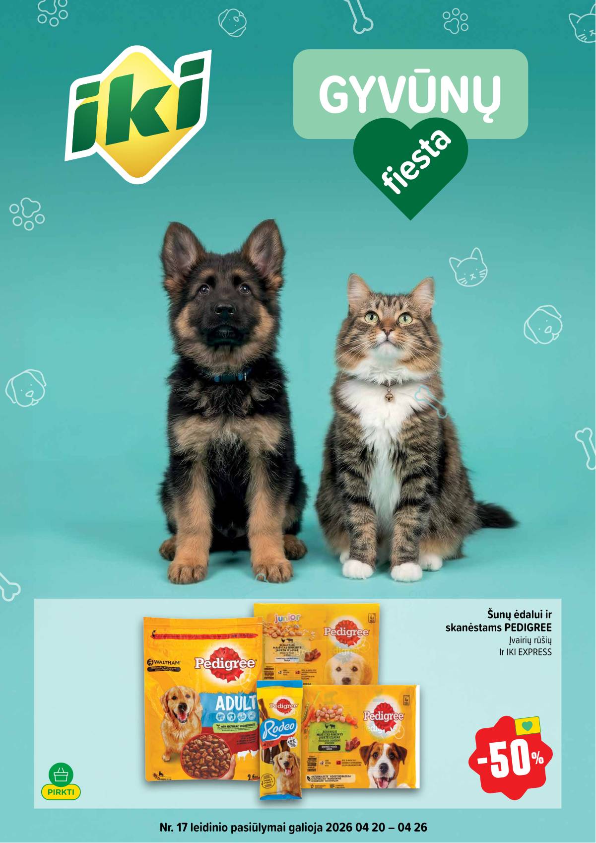 Iki - Gyvūnų fiesta 1 puslapis