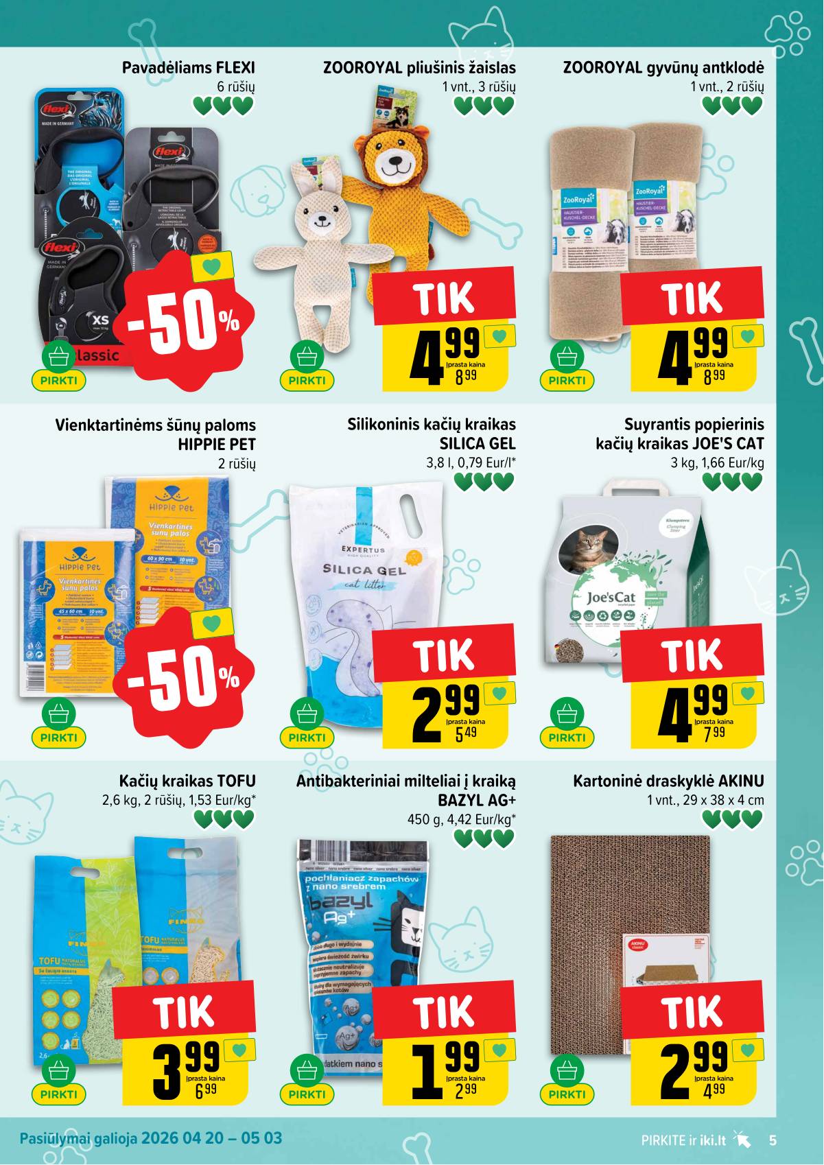 Iki - Gyvūnų fiesta 5 puslapis