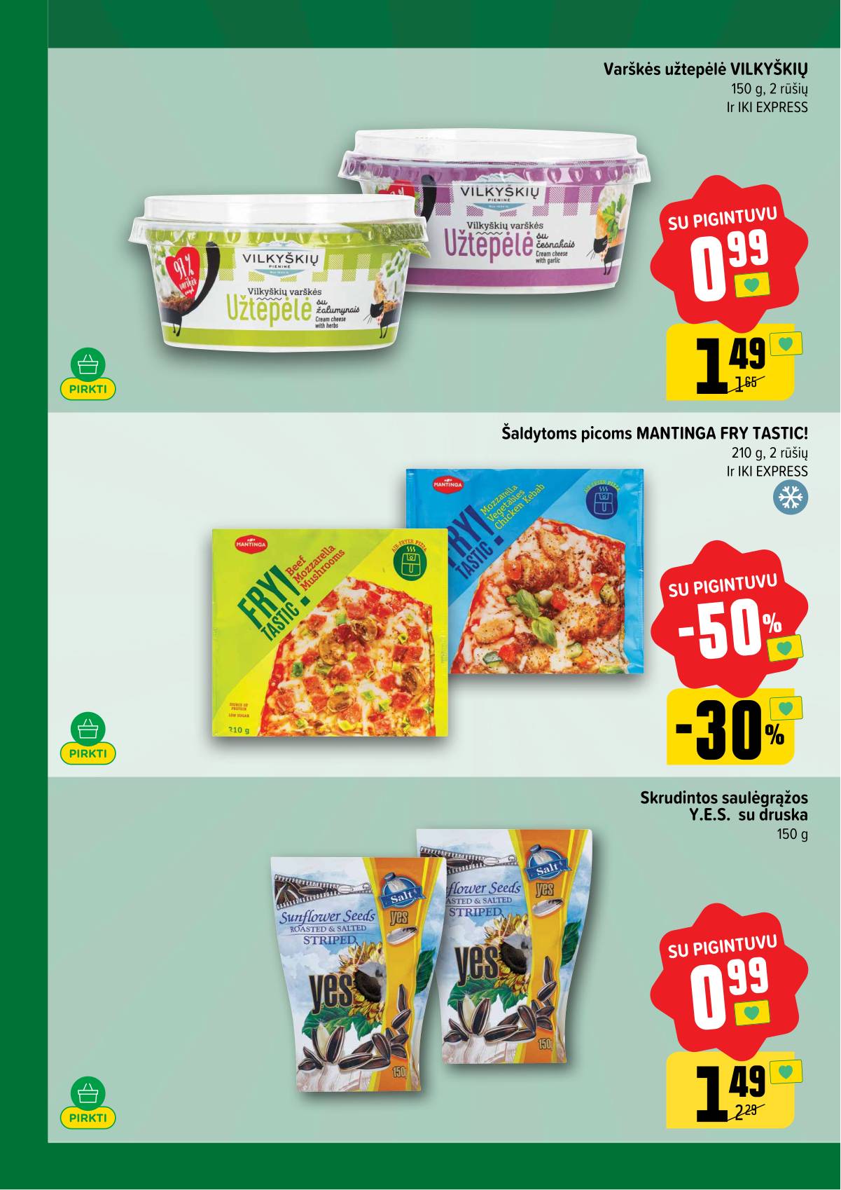 Iki - "IKI" akcijų leidinukas "Taupymo žaidynės" 2 puslapis