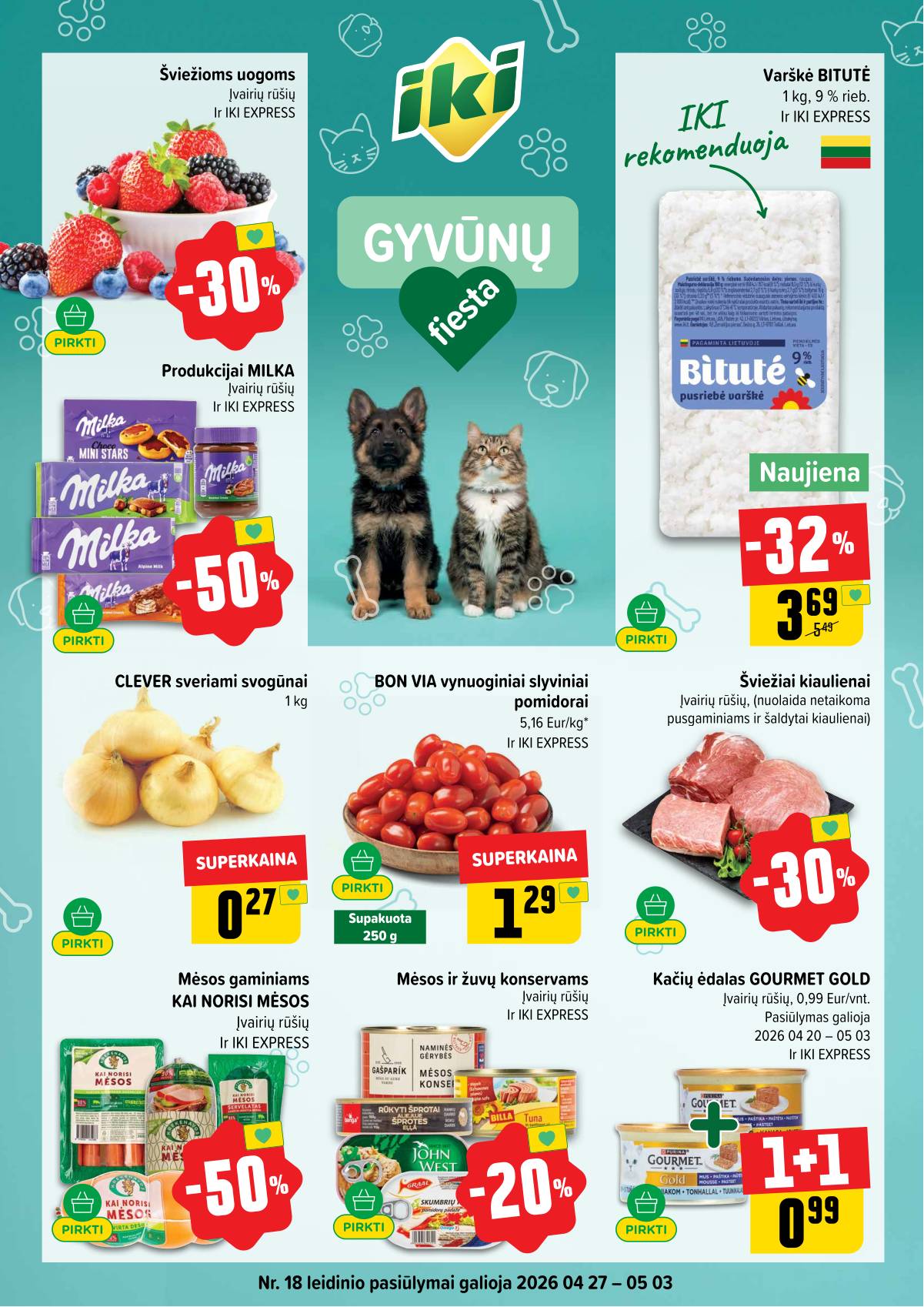 Iki - IKI akcijų leidinys 1 puslapis