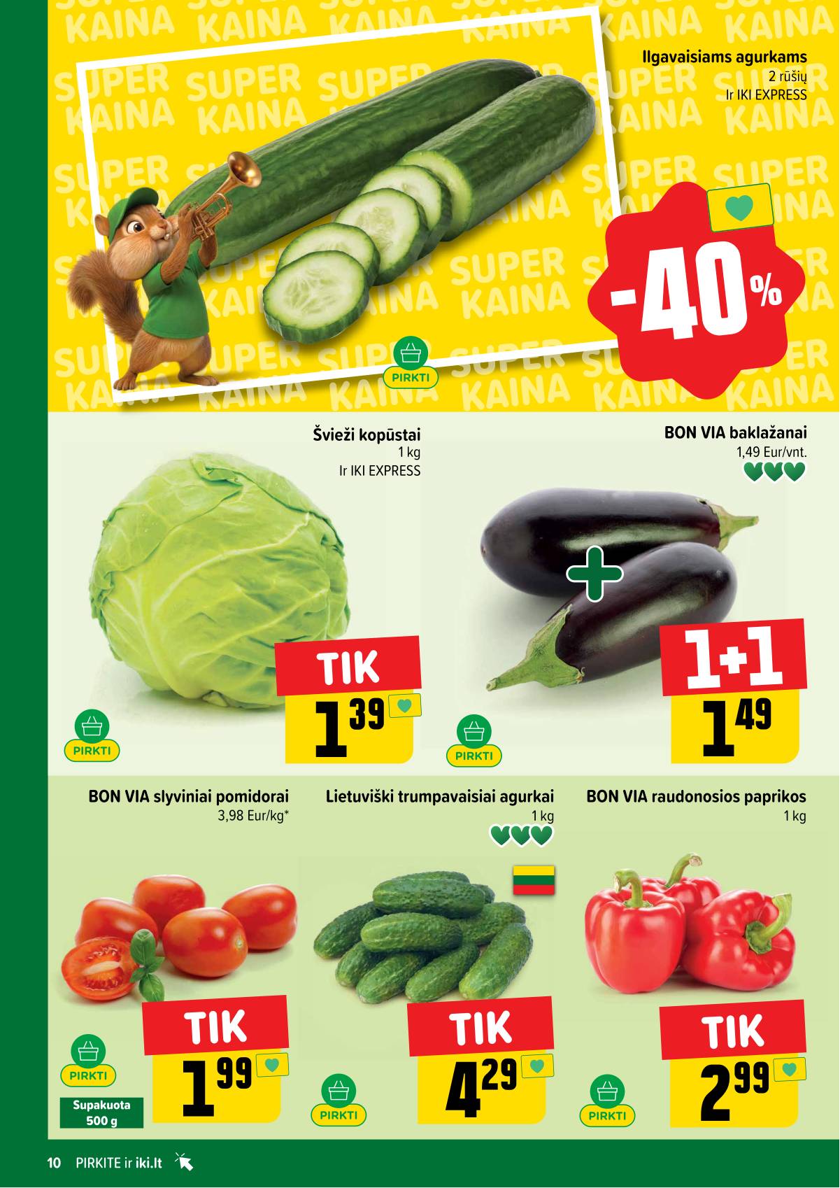 Iki - IKI akcijų leidinys 10 puslapis