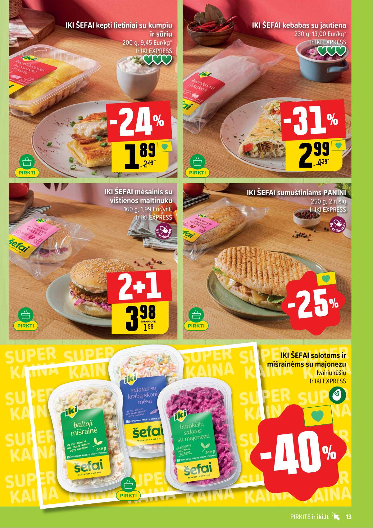 Iki - IKI akcijų leidinys 13 puslapis