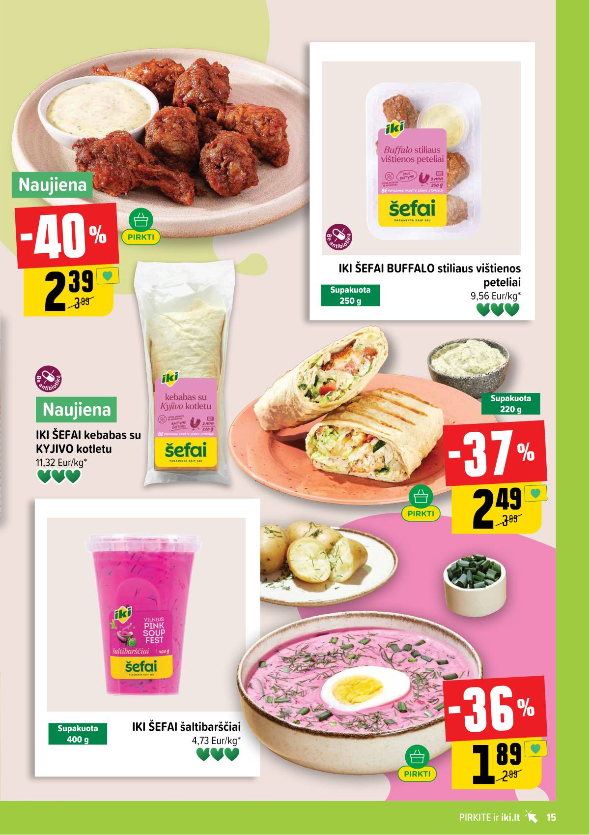 Iki - IKI akcijų leidinys 15 puslapis