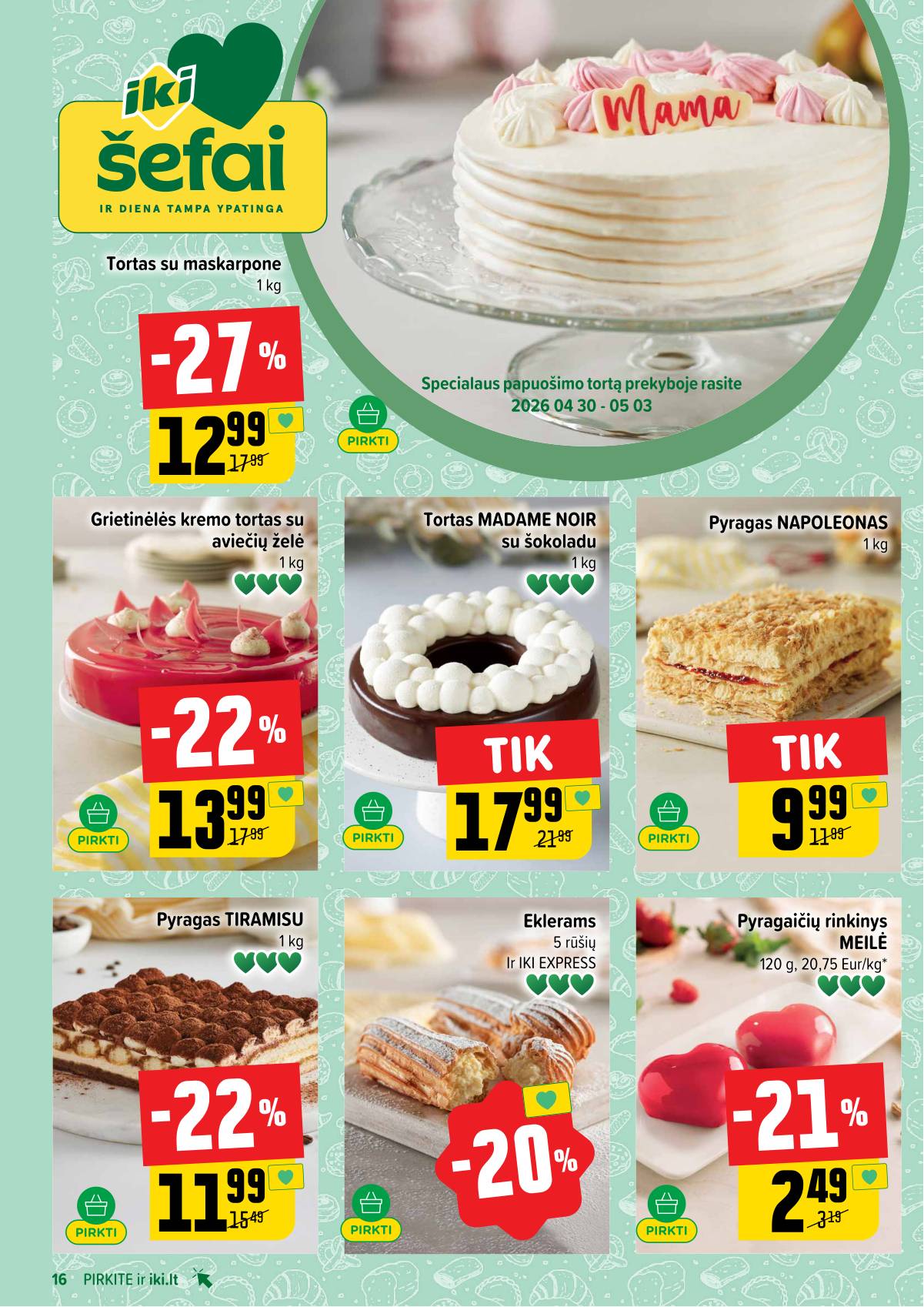 Iki - IKI akcijų leidinys 16 puslapis