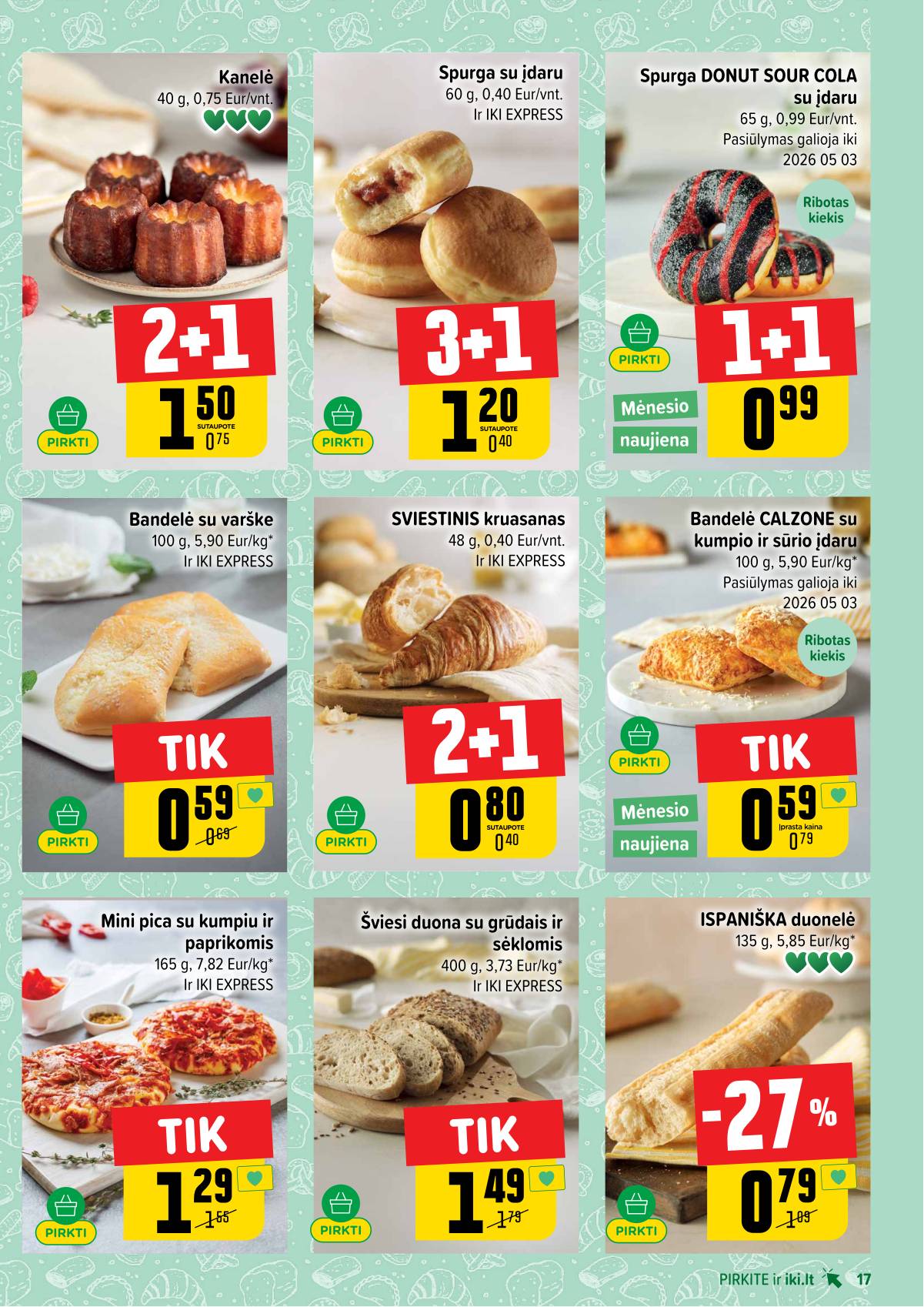 Iki - IKI akcijų leidinys 17 puslapis