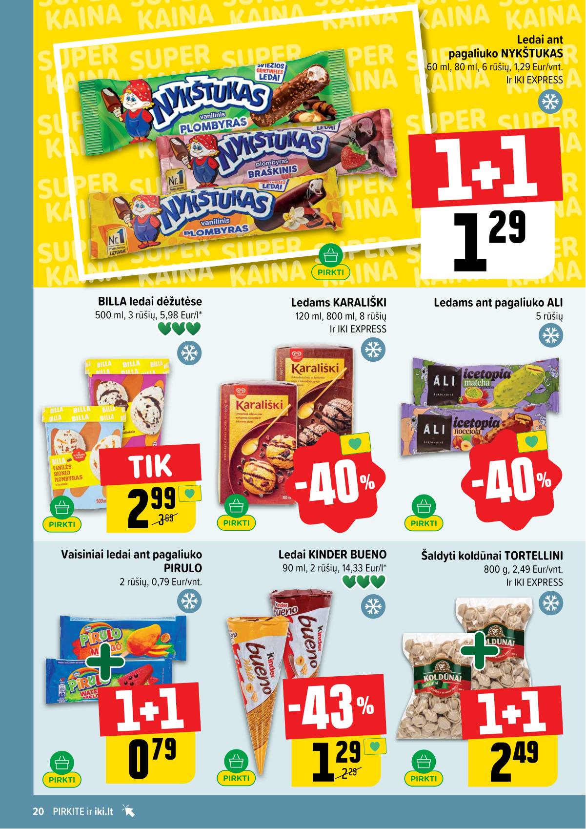 Iki - IKI akcijų leidinys 20 puslapis