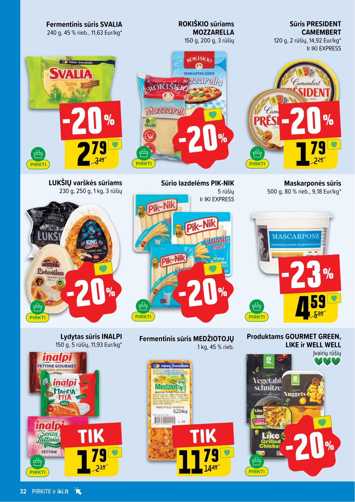 Iki - IKI akcijų leidinys 32 puslapis