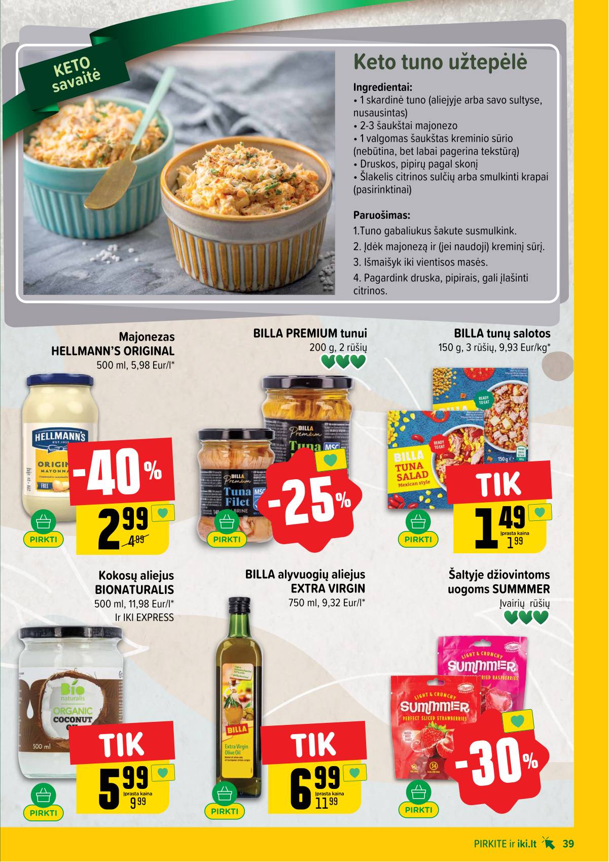 Iki - IKI akcijų leidinys 39 puslapis