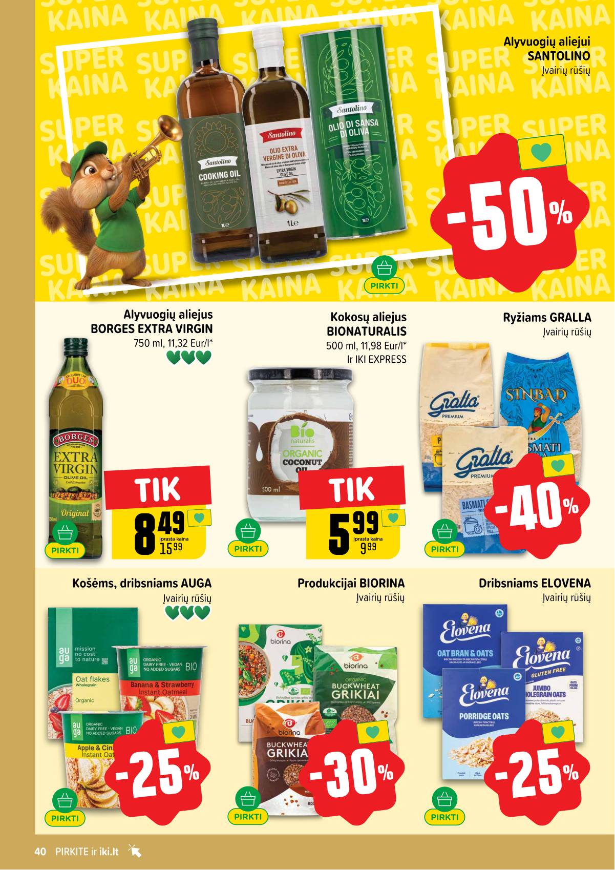 Iki - IKI akcijų leidinys 40 puslapis