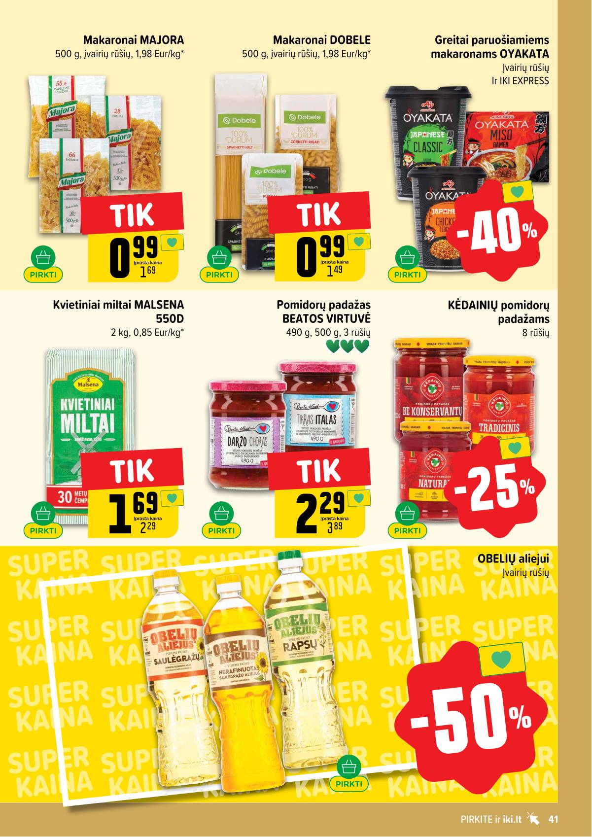 Iki - IKI akcijų leidinys 41 puslapis