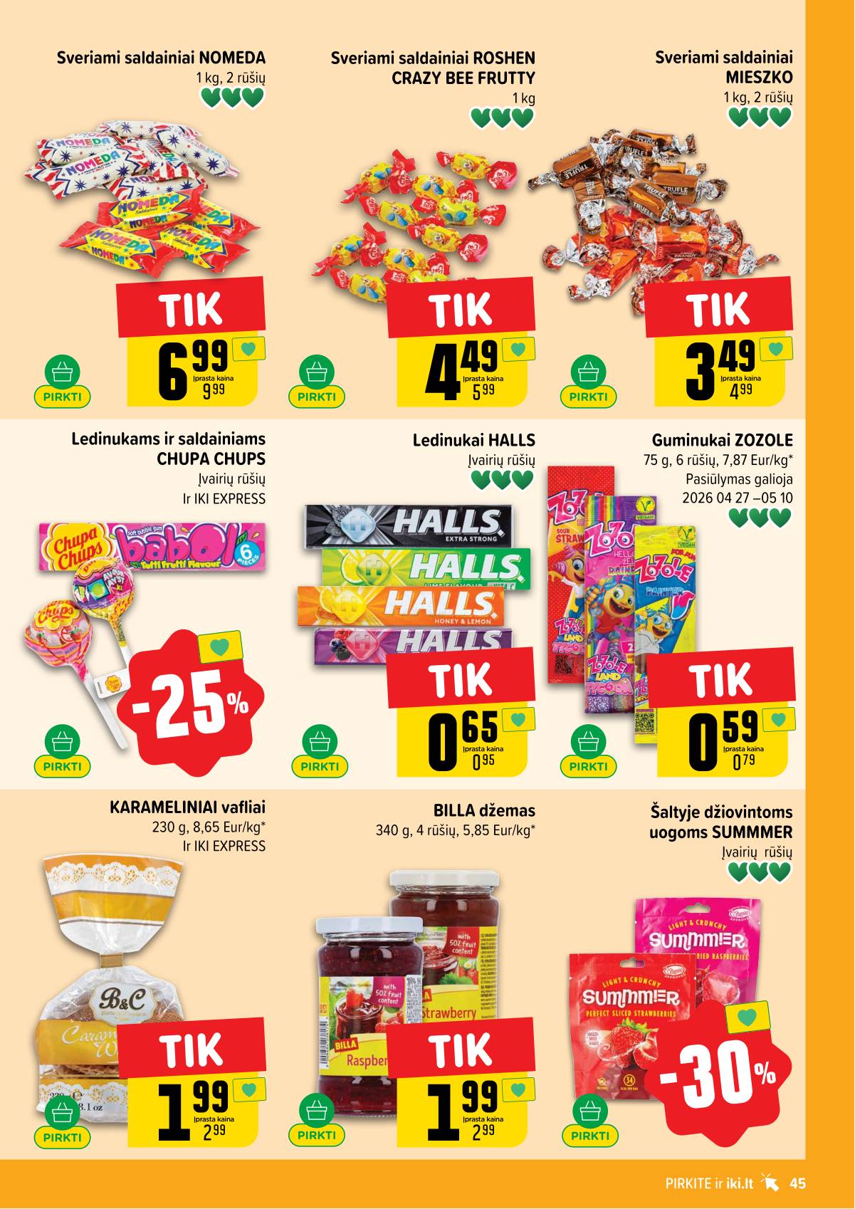 Iki - IKI akcijų leidinys 45 puslapis