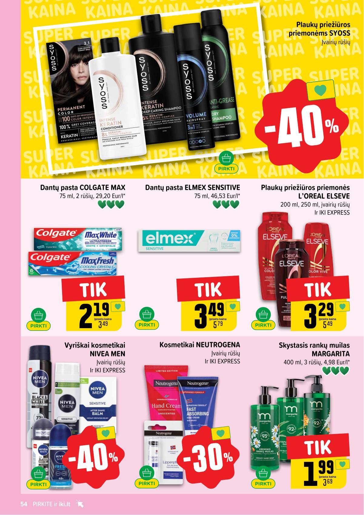 Iki - IKI akcijų leidinys 54 puslapis